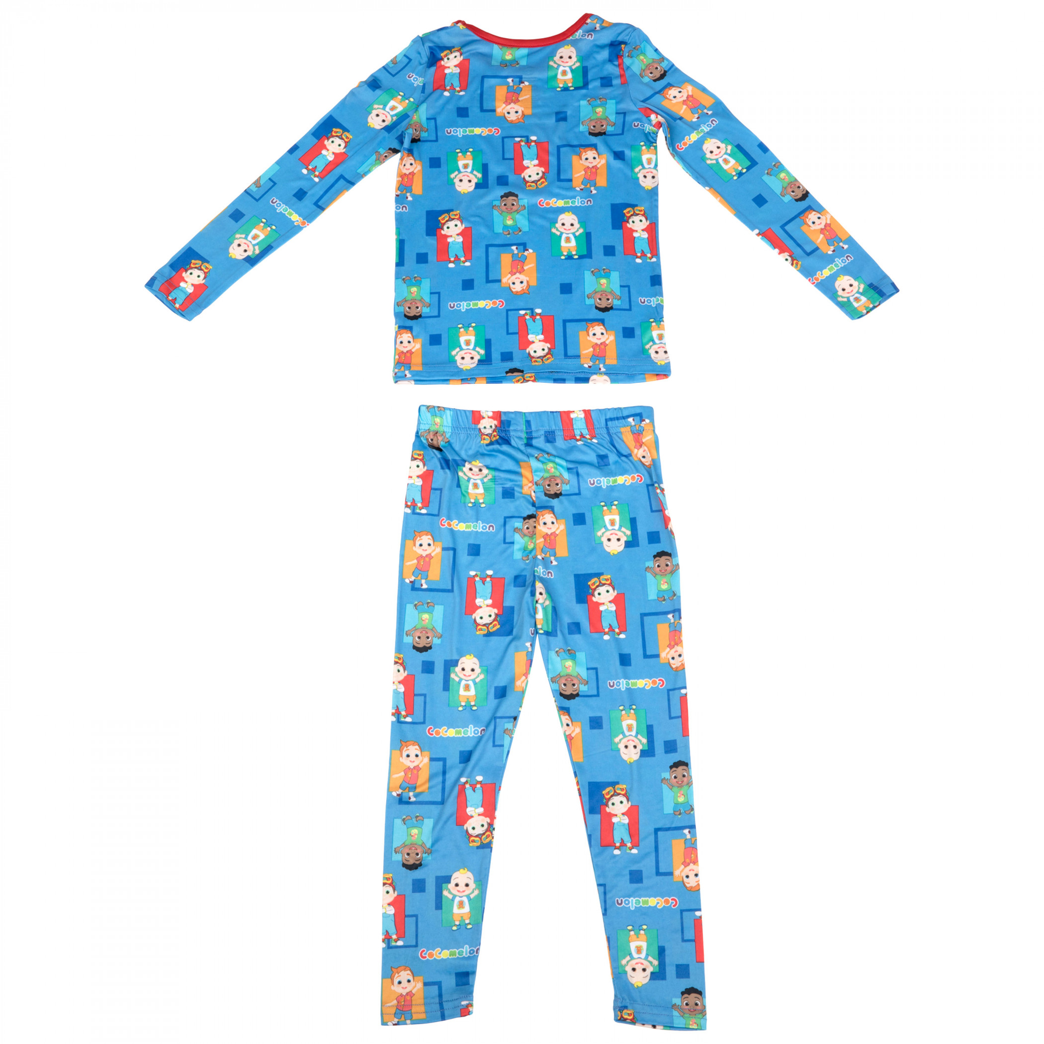 Cocomelon Colorful Characters AOP Toddler 2-Piece Pajama Set